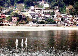 Praia de Paranapuã em São Vicente